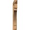Ekena Millwork Merced Arts & Crafts Rough Sawn Outlooker, Western Red Cedar, 6"W x 40"D x 40"H OUT06X40X40MRC03RWR - alternate 2